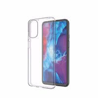 Īpaši plāns 0.5mm viedtālruņa apvalks Motorola Moto E32 caurspīdīgs