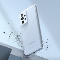 Ringke Fusion Matte TPU viedtālruņa apvalks ar daļēji caurspīdīgu gēla rāmi Samsung Galaxy A73