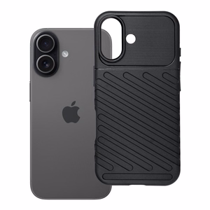 THUNDER viedtālruņa apvalks IPHONE 17 melns
