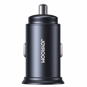 Joyroom JR-CCN04 60W USB-A USB-C mini lādētājs - melns
