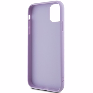 Guess Sequin Script Metal apvalks viedtālrunim iPhone 11 / Xr - violets