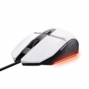 Trust GXT 109W Felox - 6400 DPI optical gaming mouse (white)