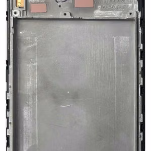 LCD ekrāns Samsung A166 A16 5G ar skārienjūtīgu ekrānu un rāmi melns oriģināls (servisa komplekts)