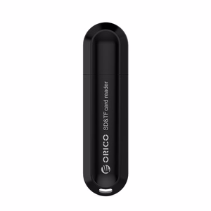 Orico CRS21 USB 3.0 SD un microSD atmiņas karšu lasītājs, melns
