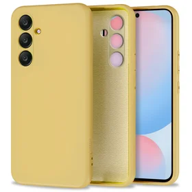 Tech-Protect Icon viedtālruņa apvalks Samsung Galaxy S24 FE - dzeltens