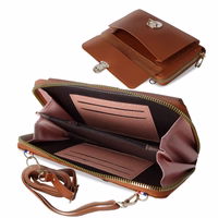 Adīts maciņš telefonam GCW06 brūns