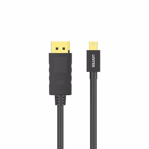 UNITEK Y-C611BK DisplayPort kabelis 2 m Mini DisplayPort Melns