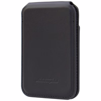 Magnētisks maks Lamborghini D1 Genuine Leather MagSafe statīvs tālrunim zaļš