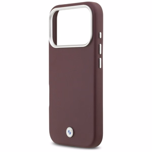 Чехол BMW Sign Full Wrapped Metal MagSafe для iPhone 17 Pro (красный)