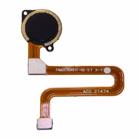 Flex Xiaomi Redmi 10C/Poco C40 ar fingerprint melns ORG