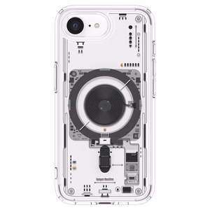 Spigen Ultra Hybrid Magnētiskais viedtālruņa apvalks iPhone 16e Neo One - caurspīdīgs