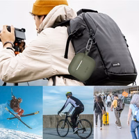 Tech-Protect silikona apvalks ar āķi AirPods 4 - rozā