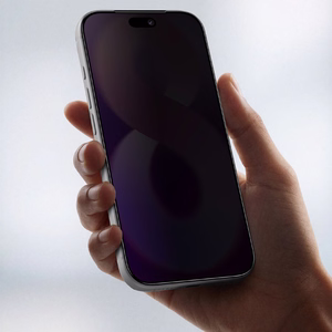AmazingThing Radix +Care privātuma stikls ar uzstādīšanas rāmi iPhone 18 Pro