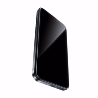 Benks Aizsargstikls Glass Warrior Privātuma priekš iPhone 14 Pro Max/15 Plus/16 Plus - melns