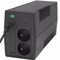 Qoltec 53774 uninterruptible power supply (UPS) Line-Interactive 1 kVA 600 W 1 AC outlet(s)
