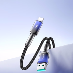 Joyroom S-A42 USB-C - USB-C kabelis 60W 1.2m melns
