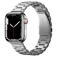Spigen Modernā Fit siksna Apple Watch 4/5/6/7/8/9/SE/Ultra (42/44/45/49 mm) - sudrabaina
