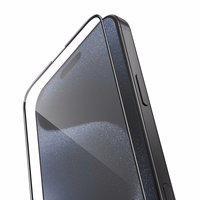 Borofone rūdīts stikls BF8 Diamond Armor Full Screen 5D Large Arc priekš Iphone 16 Pro/17 - 10 gabali