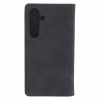 Viedais Suede maciņš for Samsung Galaxy S25 Plus melns