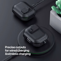 DUX DUCIS PECP - TPU+PC aizsargapvalks AirPods 4 melns