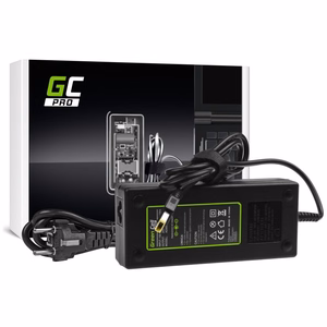 Green Cell AD68P strāvas adapteris iekštelpām 135 W, melns