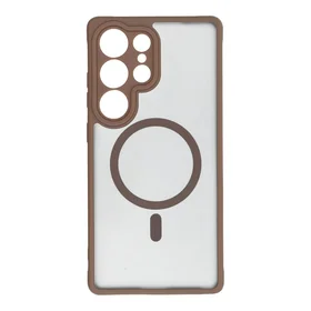 Viedtālruņa apvalks ar MagSafe SAMSUNG S25 Plus brūns