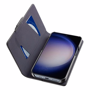 Cellularline Book Case atverams vāciņš ierīcei Samsung Galaxy S24, melns