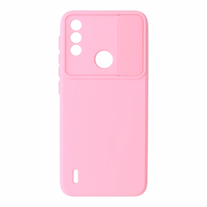 Camshield Soft viedtālruņa apvalks Motorola Moto E7 Power/E7i Power gaiši rozā