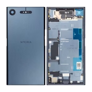 Aizmugurējais vāks Sony G8341 Xperia XZ1 zils oriģināls (lietots Grade C)