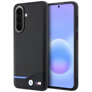 BMW vāks Samsung A37 (PU Carbon) melns