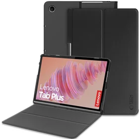 Tech-Protect SmartCase viedtālruņa apvalks Lenovo TAB PLUS - melns