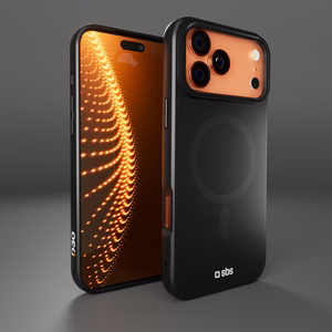 SBS Full Active Magnētiskais viedtālruņa apvalks ar D3O tehnoloģiju iPhone 17 Pro - melns