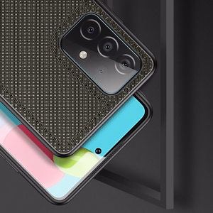 Чехол Dux Ducis Fino из нейлонового материала для Samsung Galaxy A72 4G зеленый