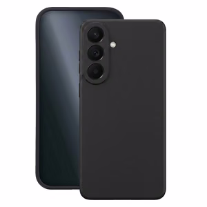 Matētais TPU apvalks Samsung Galaxy S26 melns