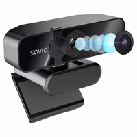 Savio CAK-06 webcam 3840 x 2160 pixels USB melns