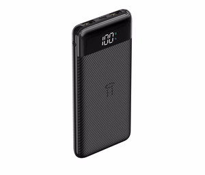 VEGER portatīvais lādētājs 10000 mAh L11 (W1087) melna