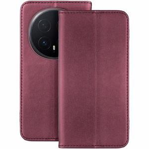 Smart Magnetic maciņš Honor Magic 8 Pro bordo