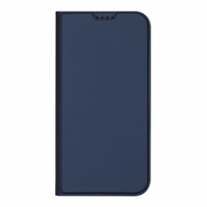 Dux Ducis Skin Pro viedtālruņa apvalks iPhone 16 ar atveramu vāciņu un karšu nodalījumu - zils