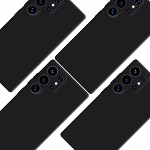 3mk matētais viedtālruņa apvalks Pro Samsung Galaxy S25 Ultra - matēts melns