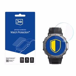 Hibrīdais stikls 3mk pulksteņa aizsardzība FlexibleGlass Amazfit T-Rex 3
