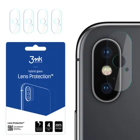 3mk Lens Protection™ hibrīda kameras stikls iPhone X