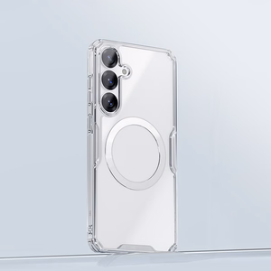 Nillkin Nature TPU Pro Magnētiskais viedtālruņa apvalks ar MagSafe Samsung S25+ - Balts