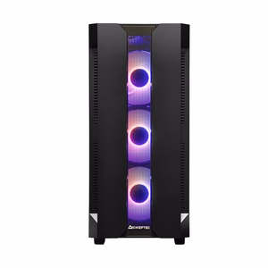 Chieftec Hunter datora korpuss MidiTower ATX melns