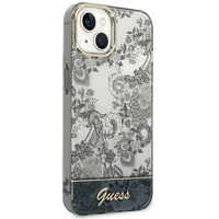 Guess GUHCP14MHGPLHG iPhone 14 Plus 6.7 "pelēks/pelēks cietais apvalks Porcelain Collection