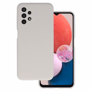 Silikona vieglais viedtālruņa apvalks Samsung Galaxy A13 4G titāna
