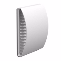 Curved Rain Shield priekš Single Room Energy Recovery Ventilator, Plastic