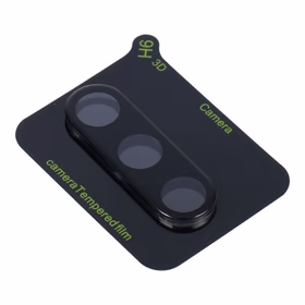 5D pilnas līmes kameras aizsargstikls - Samsung Galaxy A15 4G / A15 5G / M15 melns