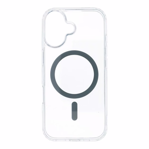 Viedtālruņa apvalks Drop Glue krāsains gredzenveida Mag Cover, savietojams ar MagSafe IPHONE 17, pelēks