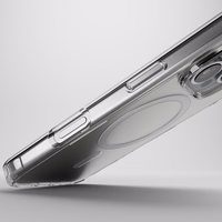 Puro Impact Clear D3O MagSafe Silikona Viedtālruņa Apvalks iPhone 16 Pro Max - Caurspīdīgs