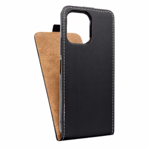 SLIM FLEXI FRESH atverams viedtālruņa apvalks XIAOMI Redmi 12 4G / 12 5G melns
